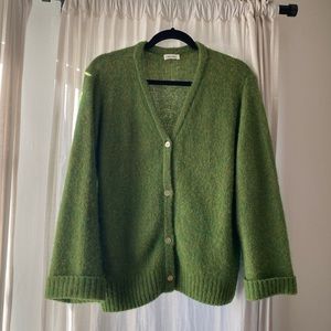 *SOLD* Green American Vintage Cardigan